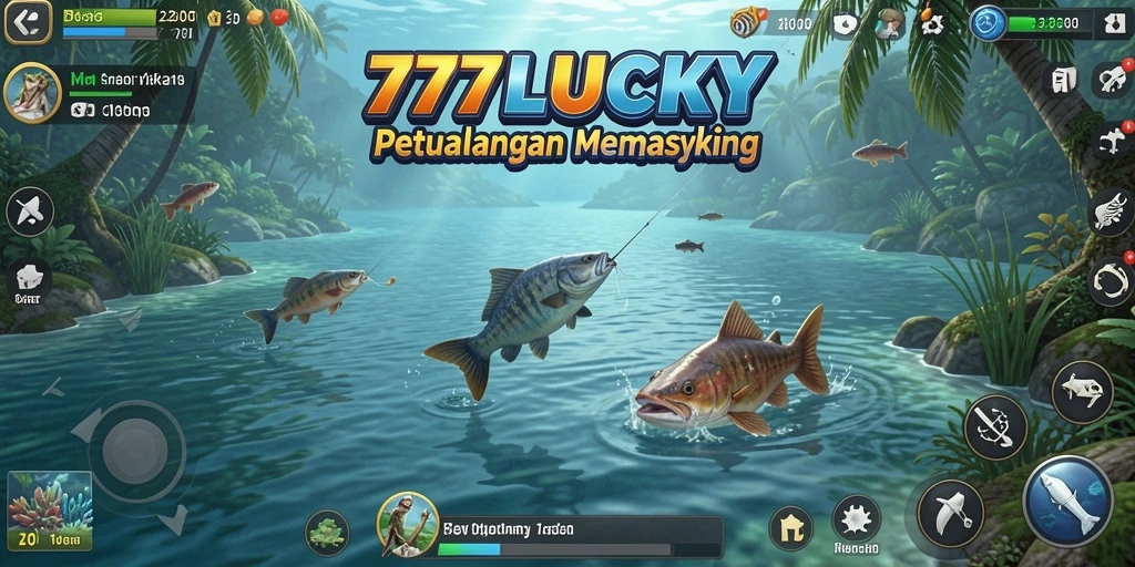Tangkapan besar dan petualangan memancing dalam 777LUCKY.