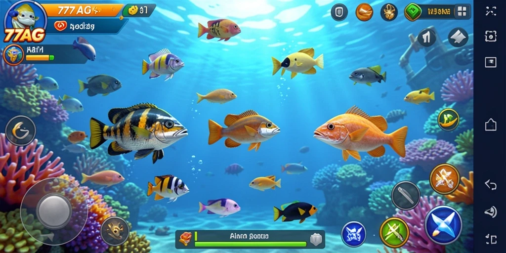Gameplay Tembak Ikan yang seru dan memukau di 77AG.