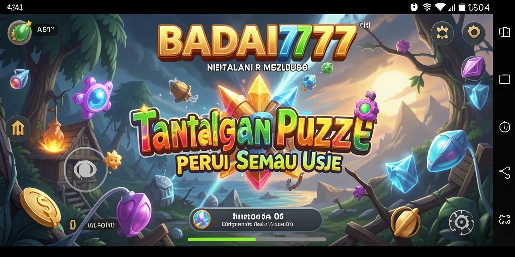 Screenshot BADAI777 menampilkan gameplay Puzzle yang menantang dan mengasyikkan.