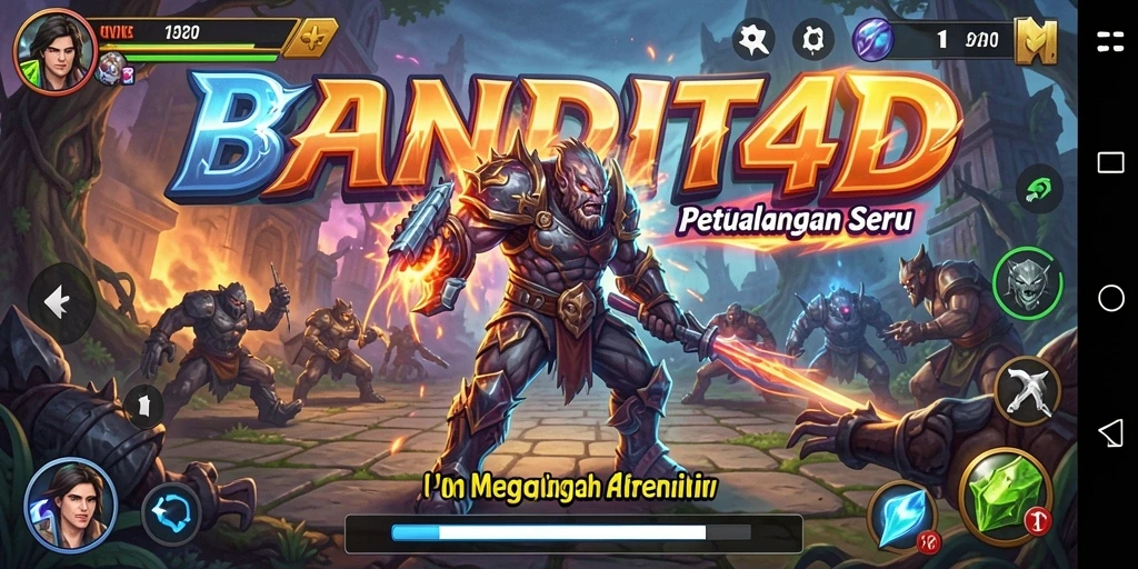 Gameplay seru dalam BANDIT4D yang penuh tantangan.