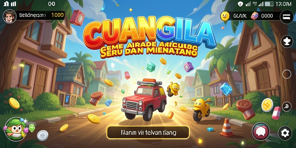 Screenshot CUANGILA menampilkan gameplay menarik dari level yang penuh tantangan.