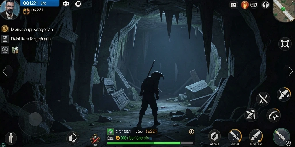 Gameplay menegangkan penuh misteri di dunia horror.