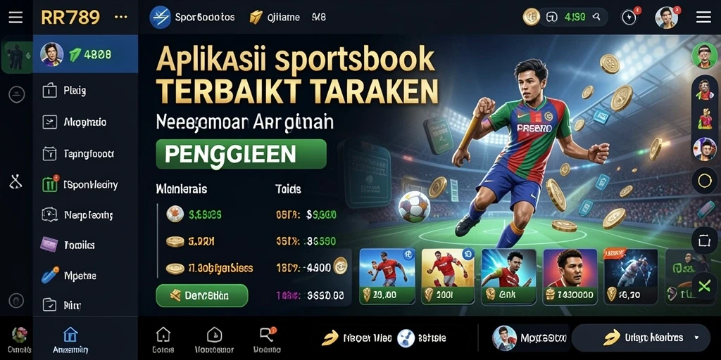 Tampilan menarik dari gameplay taruhan di RR789.