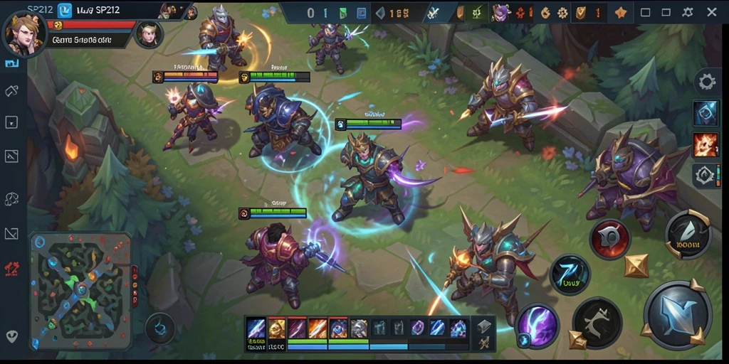 Gameplay SP212 yang penuh aksi dan strategi.