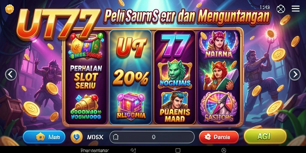Tampilan gameplay UT77 yang menarik dan penuh aksi.
